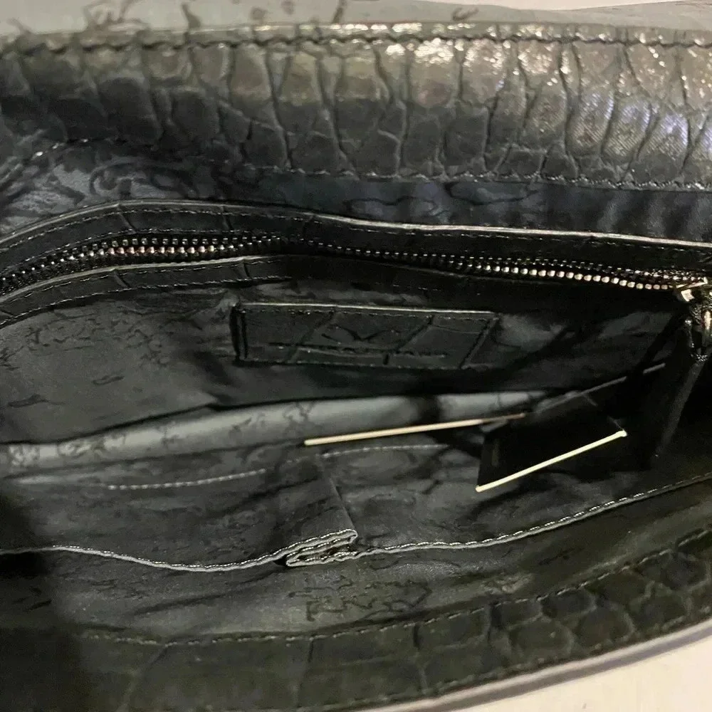 Monika Chiang NWT neroshsi leather clutch bag